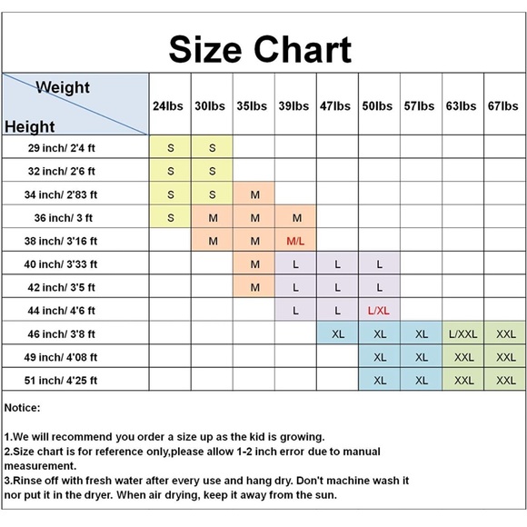 DIVE & SAIL Kids 2.5mm Wetsuit One Piece UV Protection Thermal Swimsuit - Picture 5 of 8